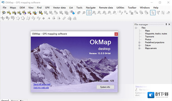 okmap desktop 15下载