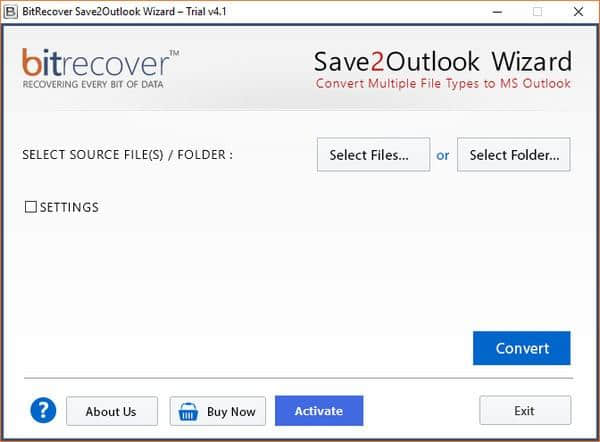 BitRecover Save2Outlook Wizard官方版下载