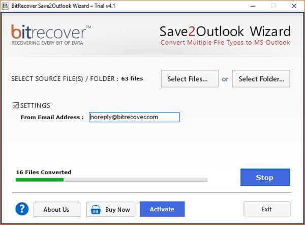 BitRecover Save2Outlook Wizard最新版下载(Outlook文件转换工具)