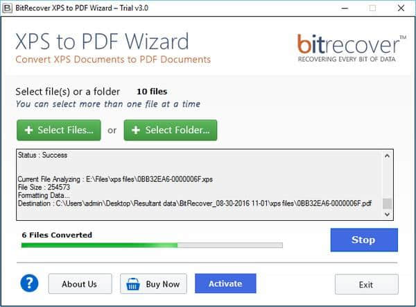 BitRecover XPS to PDF Wizard最新版本下载
