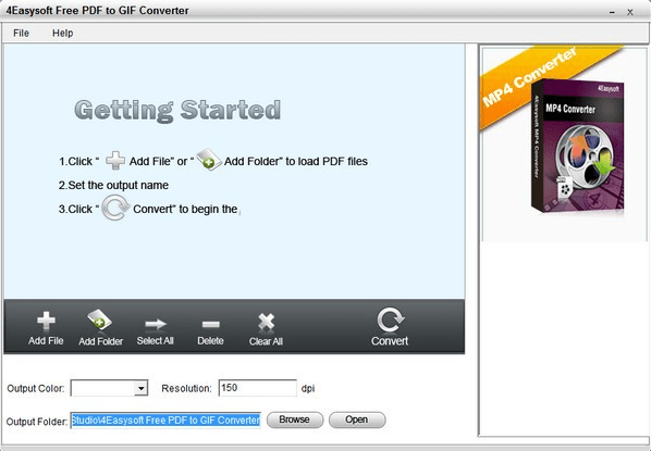 4Easysoft Free PDF to GIF Converter下载