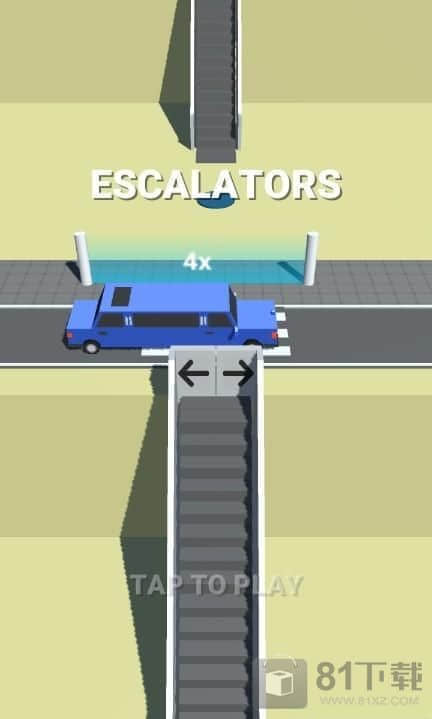 自动扶梯运输