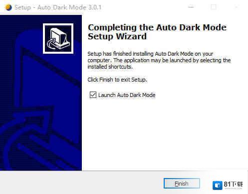 Auto Dark Mode主题切换win10深色模式自动切换工具