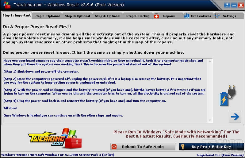 Windows Repair官方v4.0.18电脑軟件