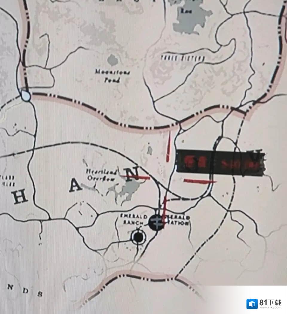 荒野大镖客2地图上红色区域是什么？(荒野大镖客2地图上红色区域的介绍)